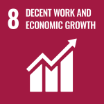 SDG Goal 08 Image -Decent work & Economic Growth